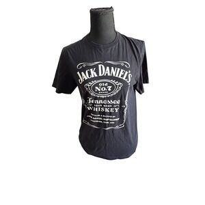 Jack‎ Daniels Old No 7 Tennessee Whiskey Graphic T-Shirt Black Small Gildan